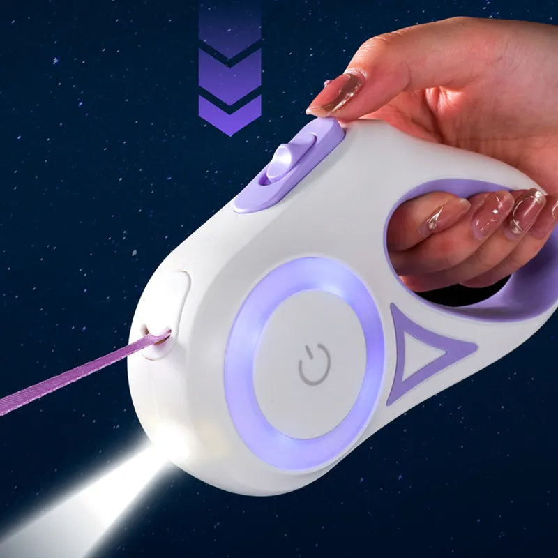 Retractable Leash with Light System