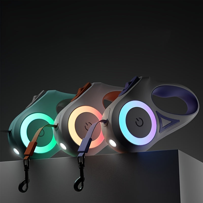 Retractable Leash with Light System