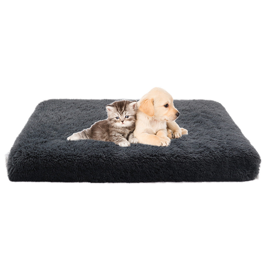 Plush Square pet bed